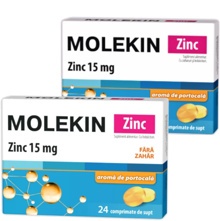 Molekin Zinc - 24 comprimate de supt